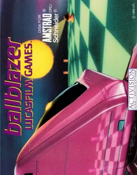 Ballblazer (UK) (1986) box cover front